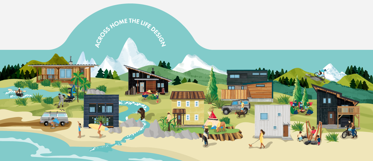 ACROSS HOME THE LIFE DESIGN