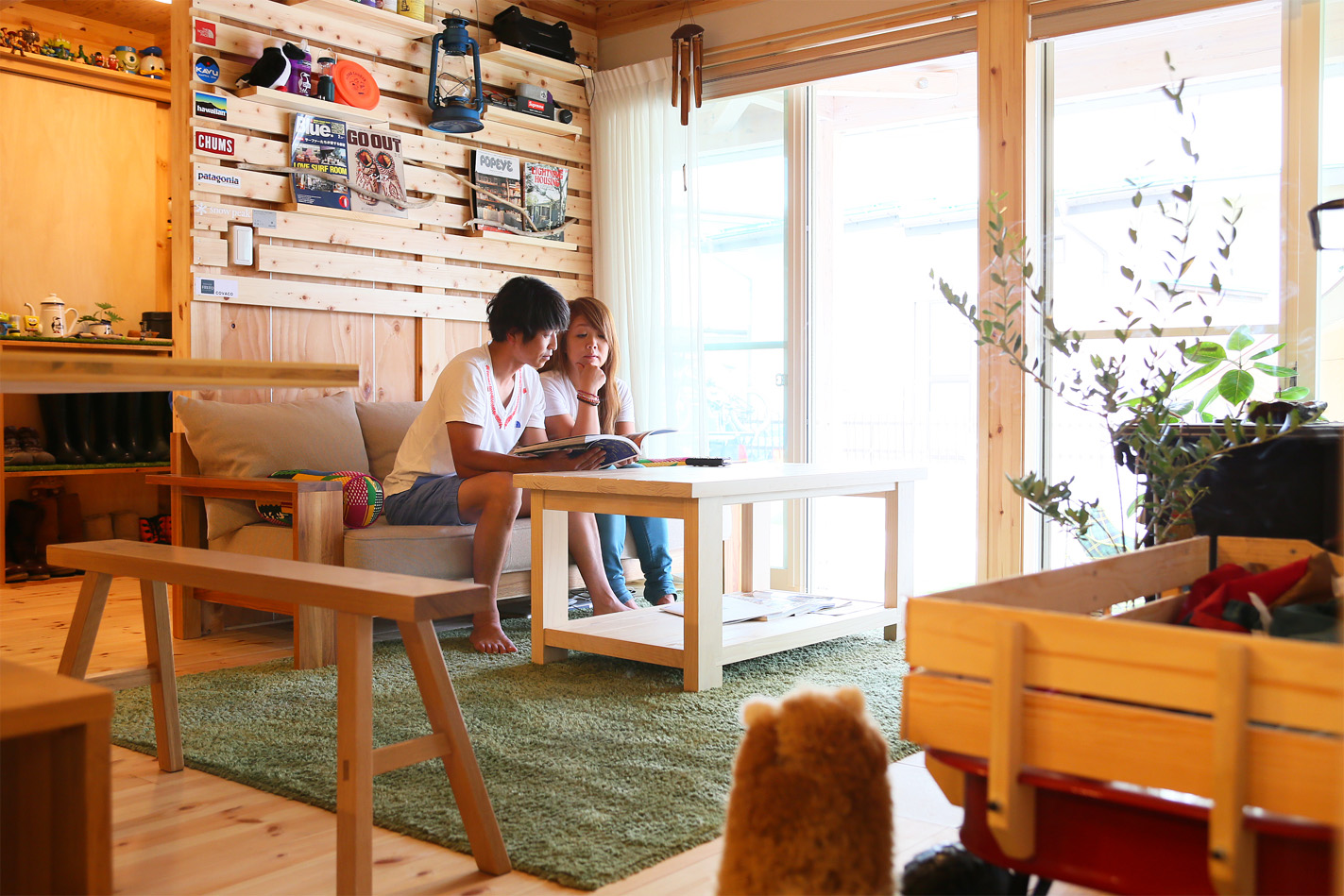 こんな家が欲しかった。“好き”を活かせる平屋の住まい。