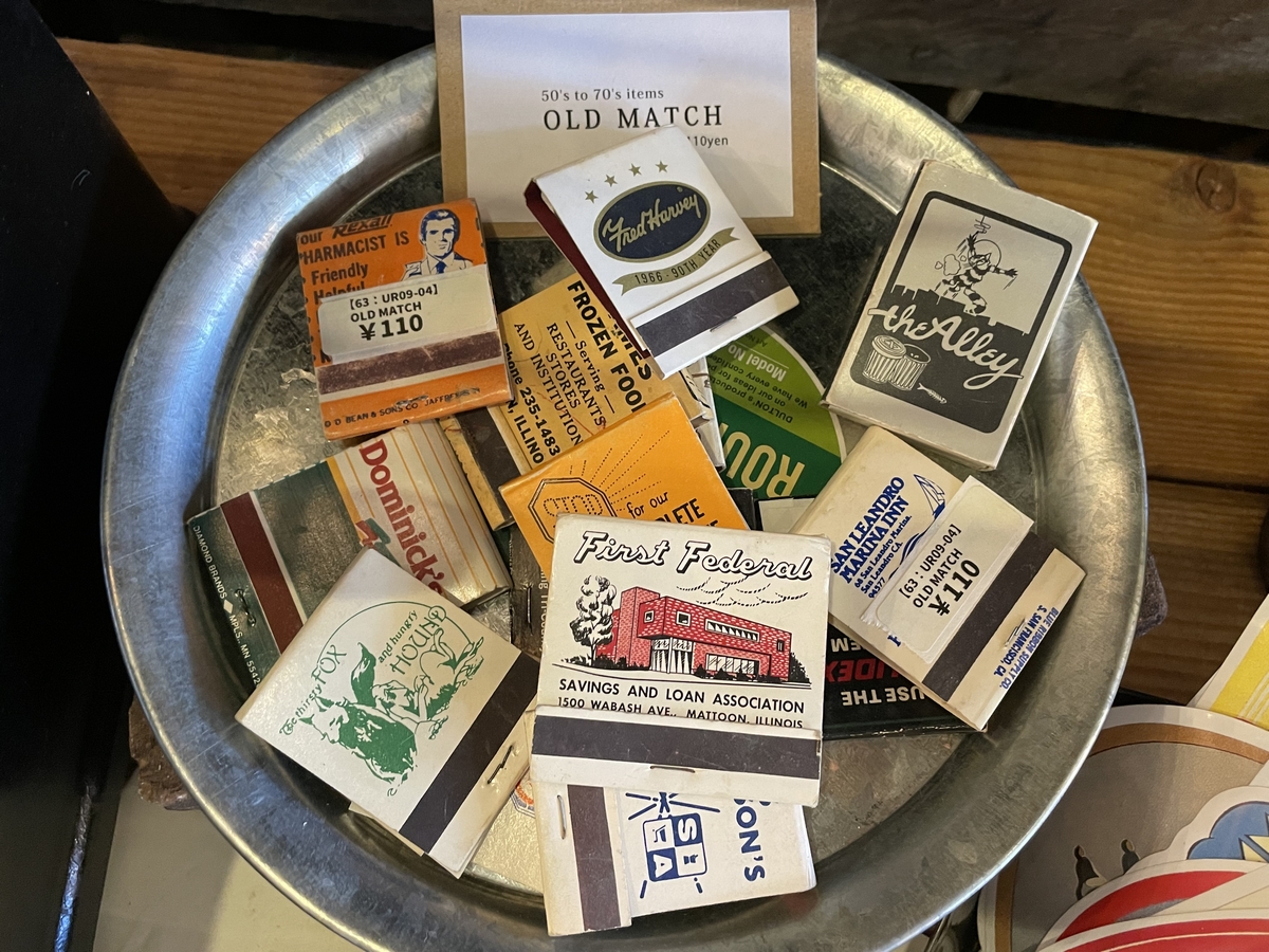 まとめ買いしたくなる、OLD MATCHES