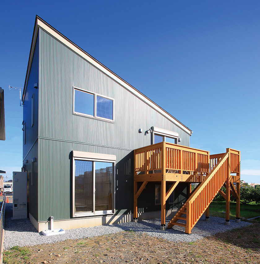 エネルギーを自給自足する家